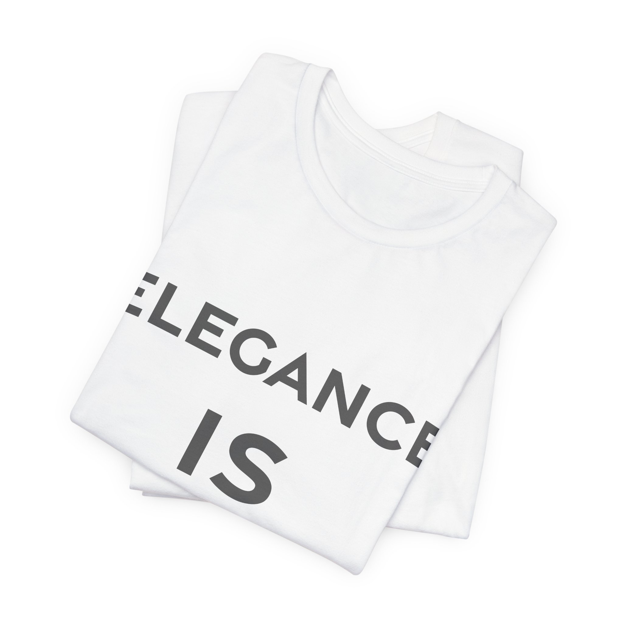'Elegance is Refusal' — Coco Chanel Quote Tee | RQuéV Typographic Statement Tee — Classic Tee - Image 5