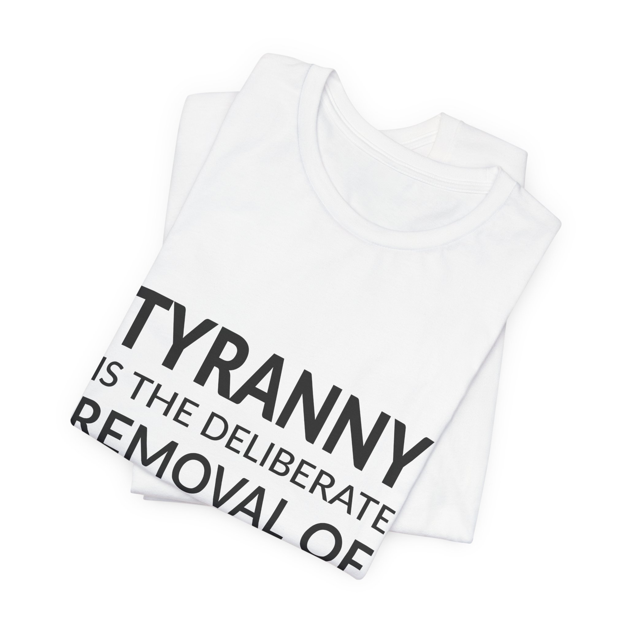 'Tyranny is the Deliberate Removal of Nuance' — Albert Maysles Quote Tee | Wear Words Typographic Statement Tee — Classic Tee - Image 7