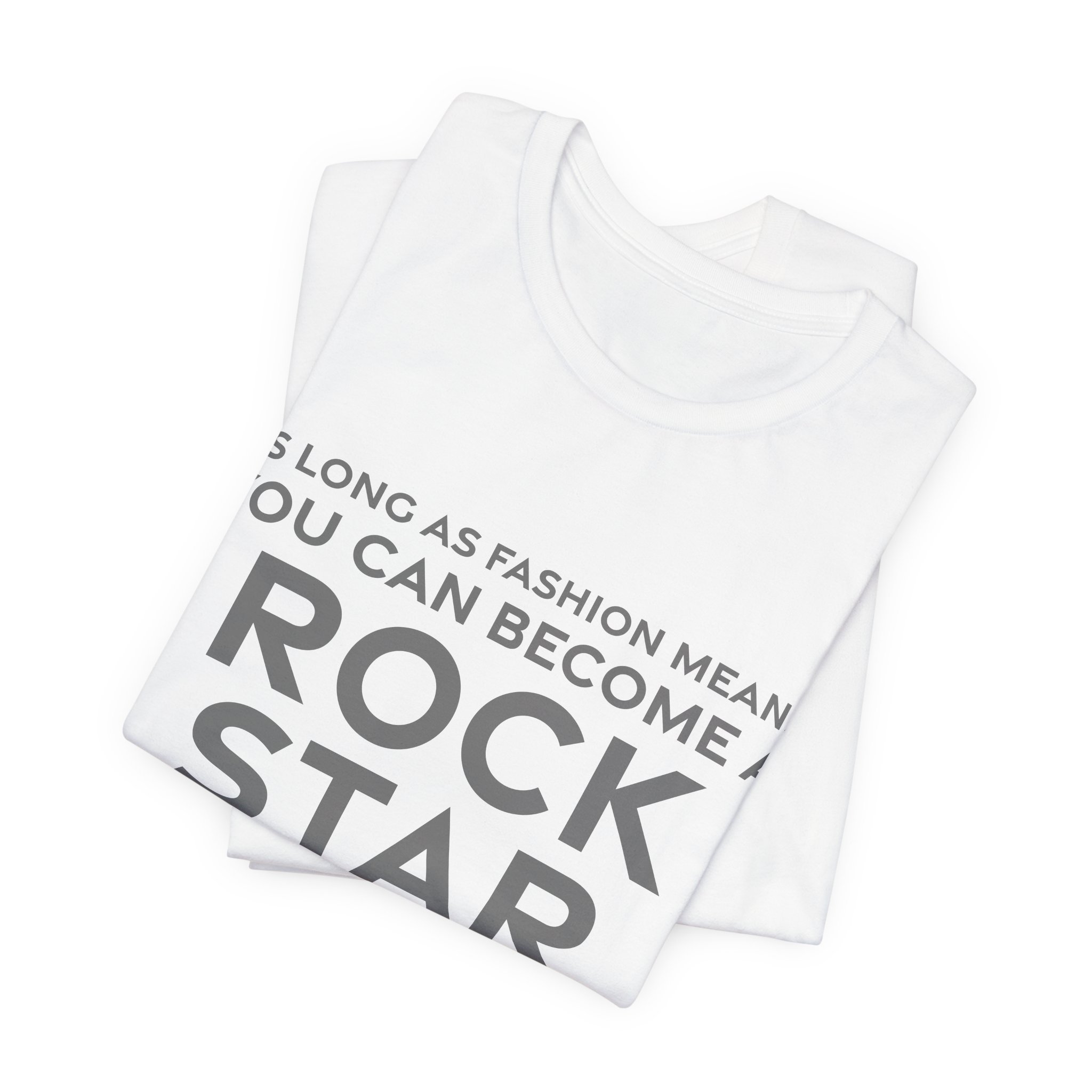 'As Long as Fashion Means' — Marc Jacobs Quote Tee | RQuéV Black-on-White Literary Tee — Classic Tee - Image 6