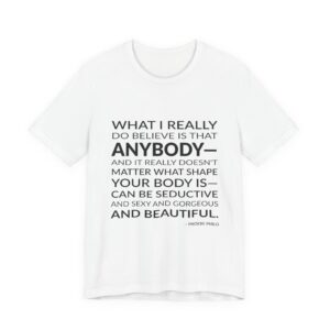 'What I Really Do Believe' — Phoebe Philo Quote Tee | Wear Words Typographic Statement Tee — Classic Tee