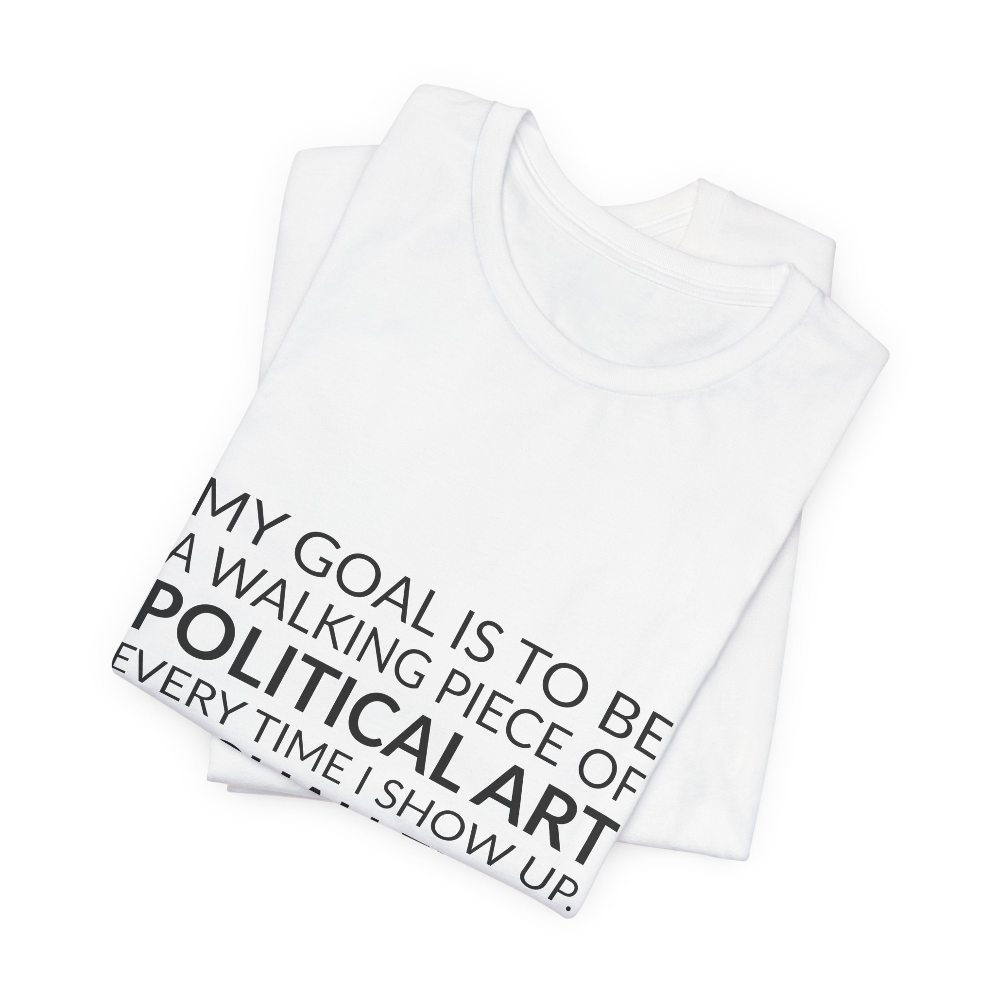 'To Challenge Expectations' — Billy Porter Quote Tee | Wear Words Black-on-White Literary Tee — Classic Tee - Image 6