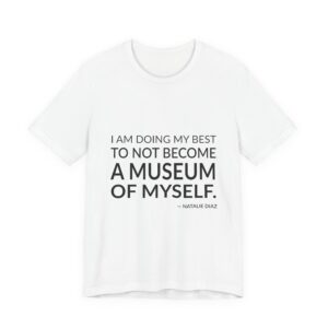 'I Am Doing My Best' — Natalie Diaz Quote Tee | RQuéV Black-on-White Statement Shirt — Classic Tee