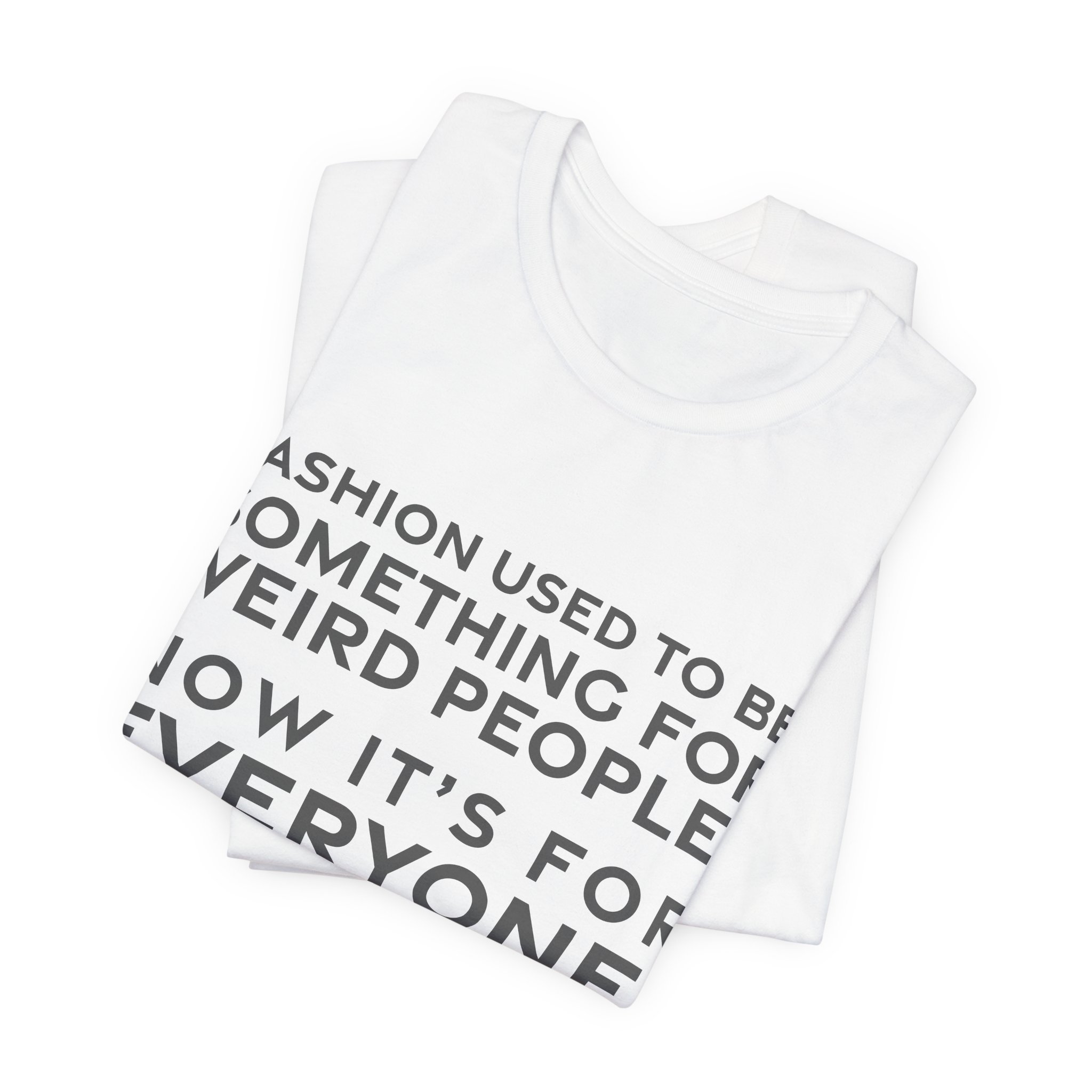 'Now It's for Everyone' — Nicolas Ghesquière Quote Tee | RQuéV Black-on-White Literary Tee — Classic Tee - Image 6