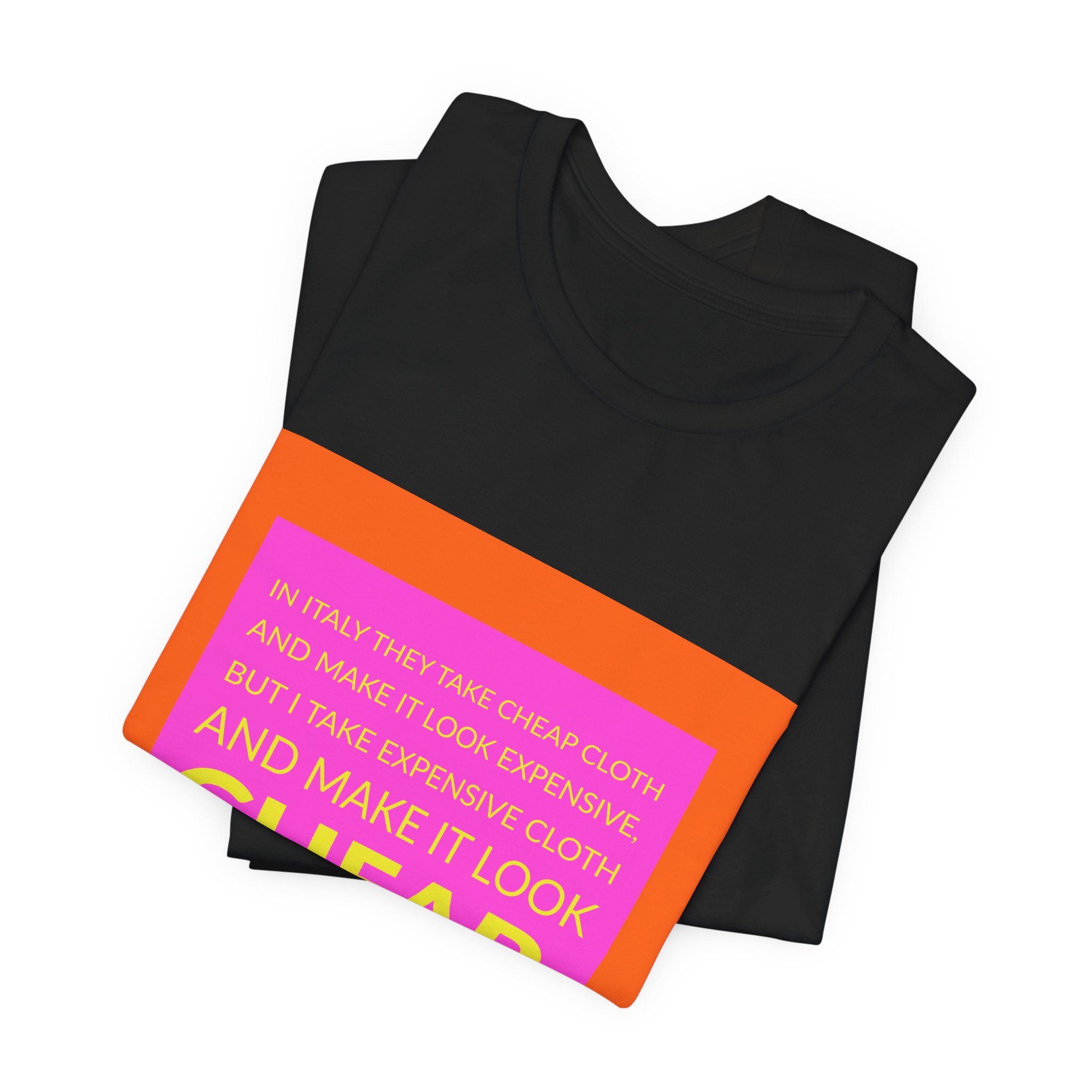 'They Just Don't Understand' — Vivienne Westwood Quote Tee | Wear Words Black-on-White Literary Tee — Classic Tee - Image 5
