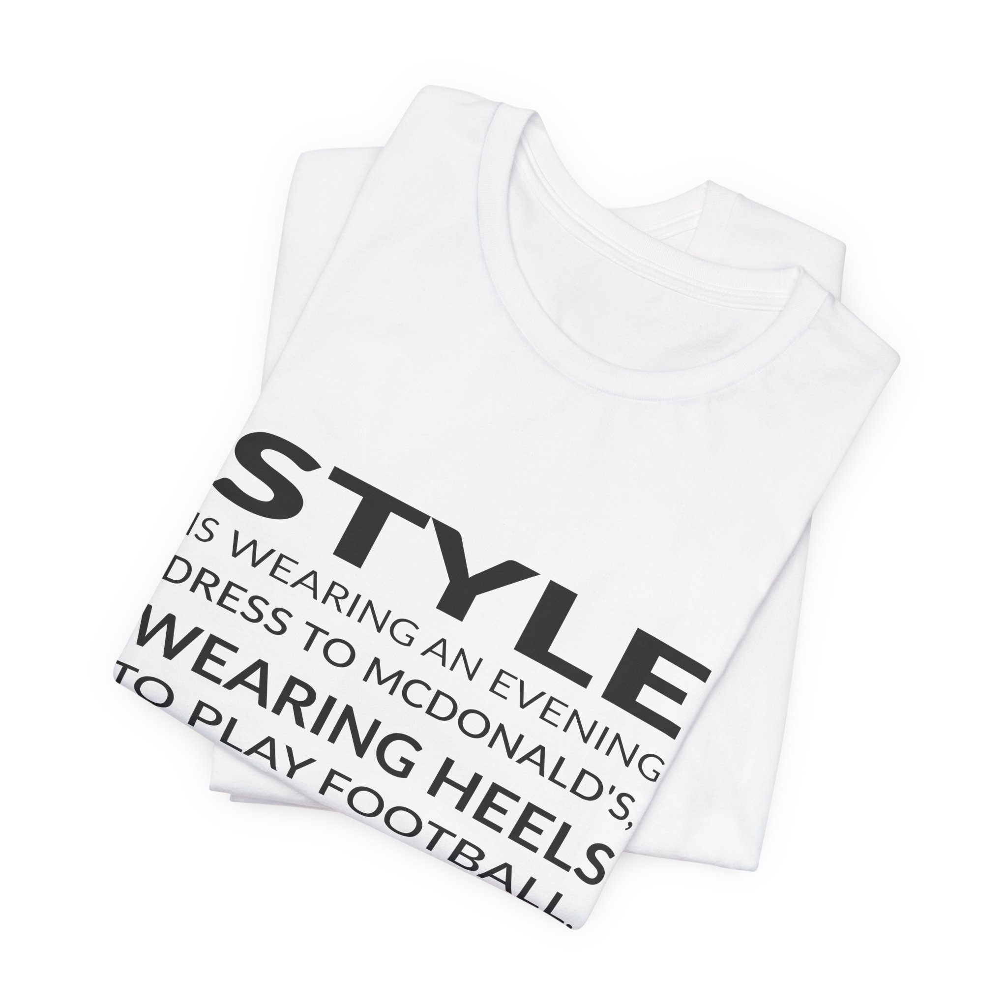 'It is Personality, Confidence and Seduction' — John Galliano Quote Tee | Wear Words Black-on-White Statement Shirt — Classic Tee - Image 5