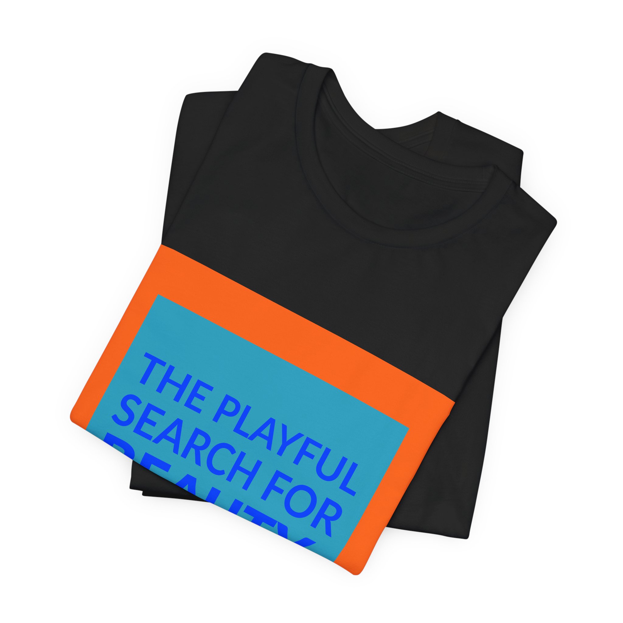 'The Playful Search for Beauty' — Eva Zeisel Quote Tee | RQuéV Black-on-White Literary Tee — Classic Tee - Image 7