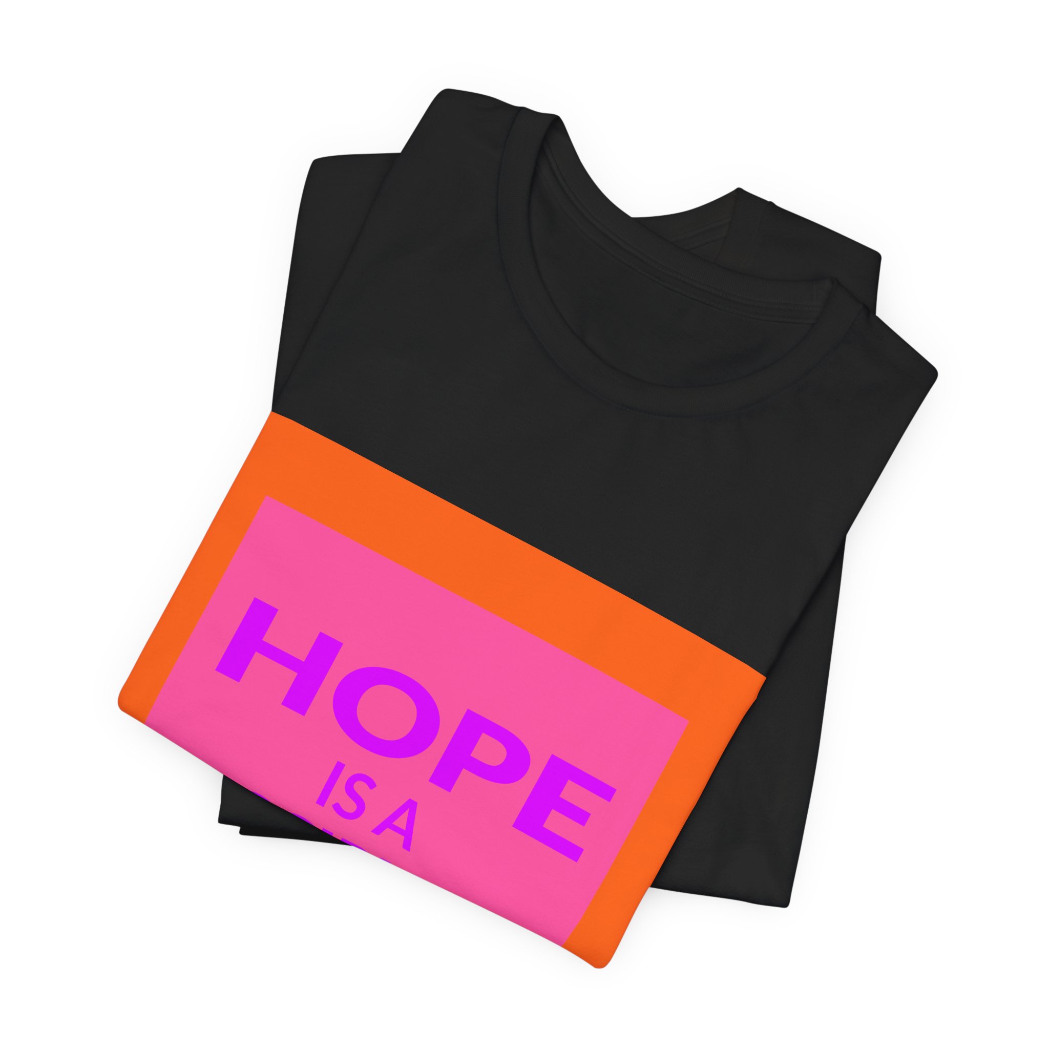 'Hope is a Discipline' — Mariame Kaba Quote Tee | RQuéV Black-on-White Statement Shirt — Classic Tee - Image 2