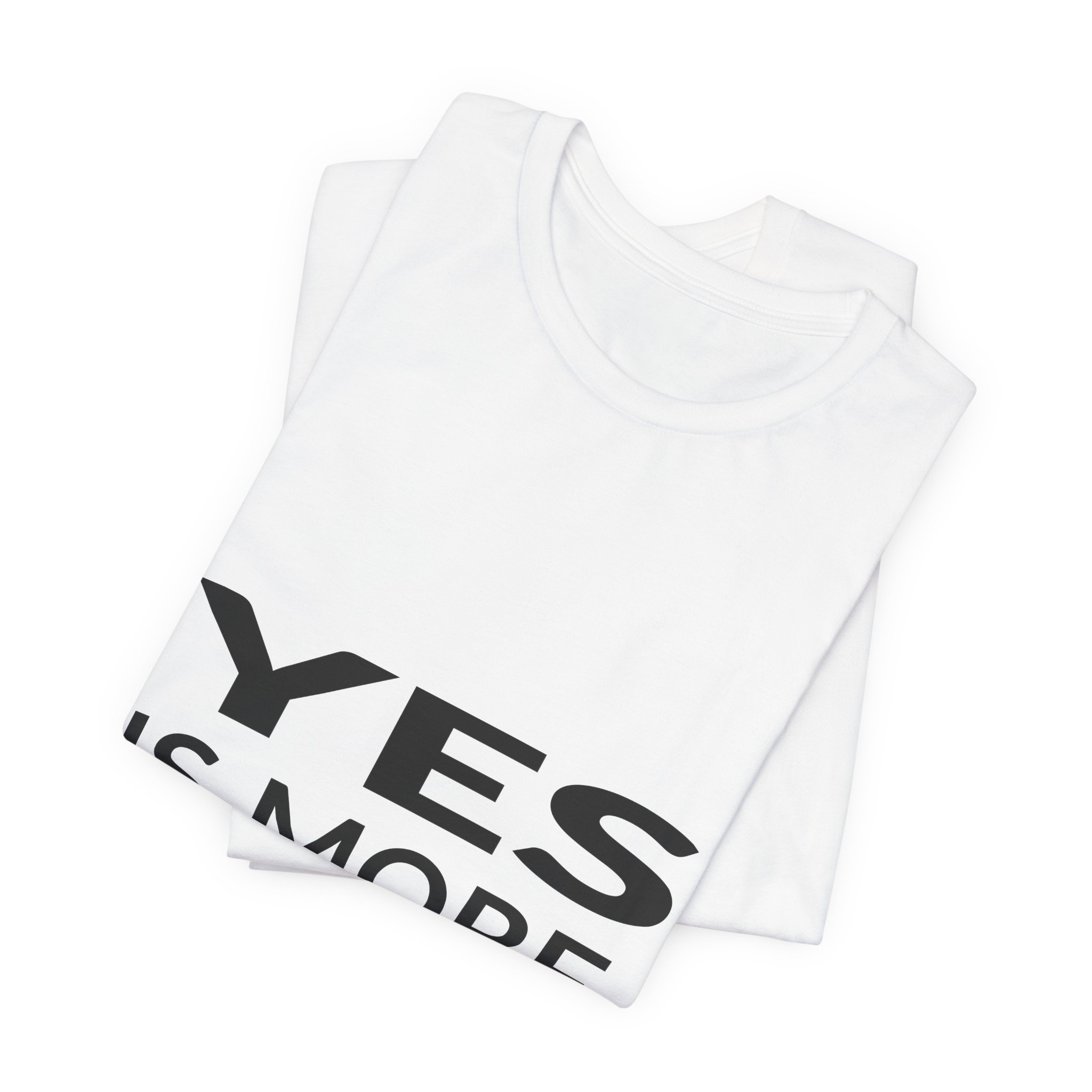 'Yes is More' — Bjarke Ingels Quote Tee | RQuéV Typographic Statement Tee — Classic Tee - Image 7