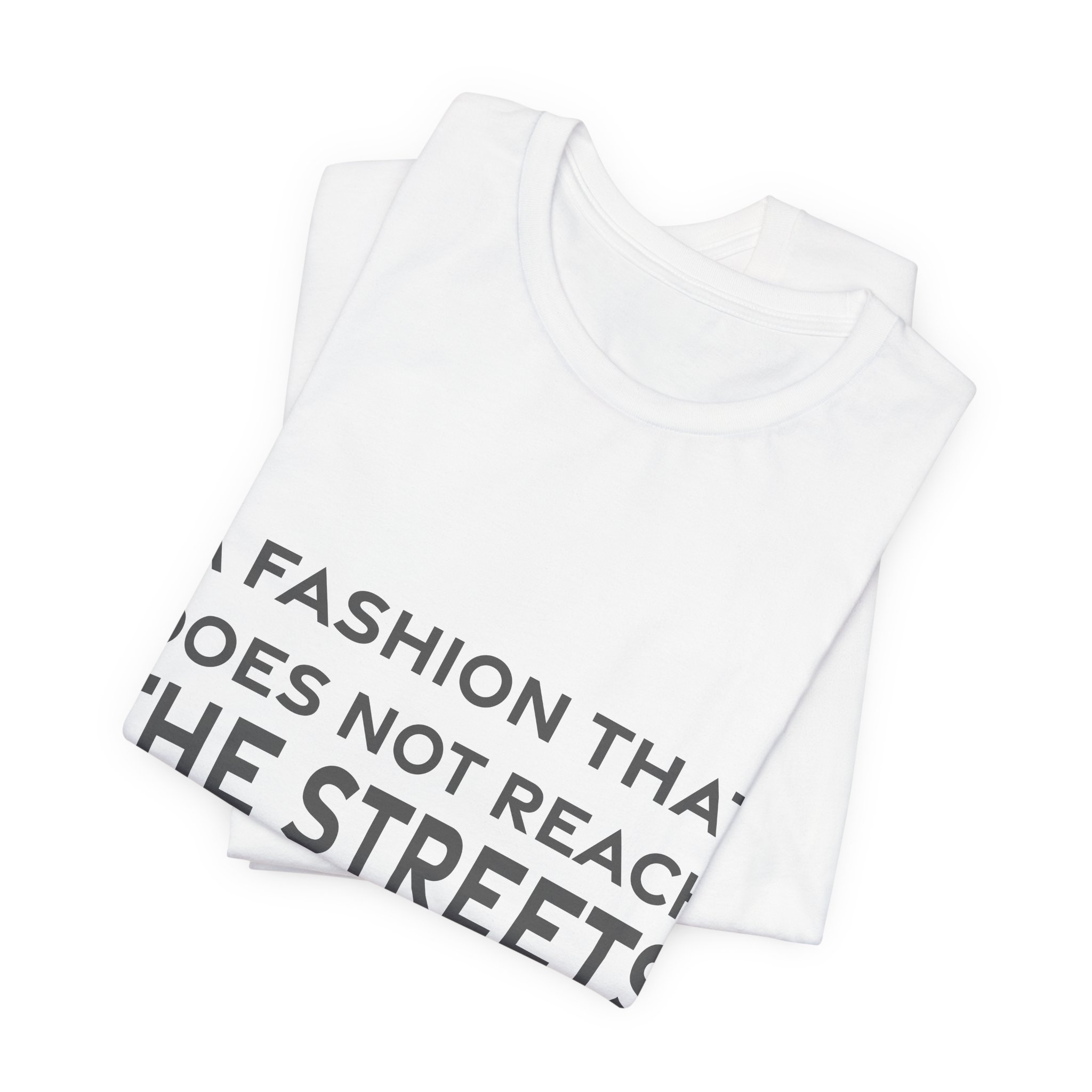 'A Fashion That Does Not' — Coco Chanel Quote Tee | RQuéV Black-on-White Statement Shirt — Classic Tee - Image 7