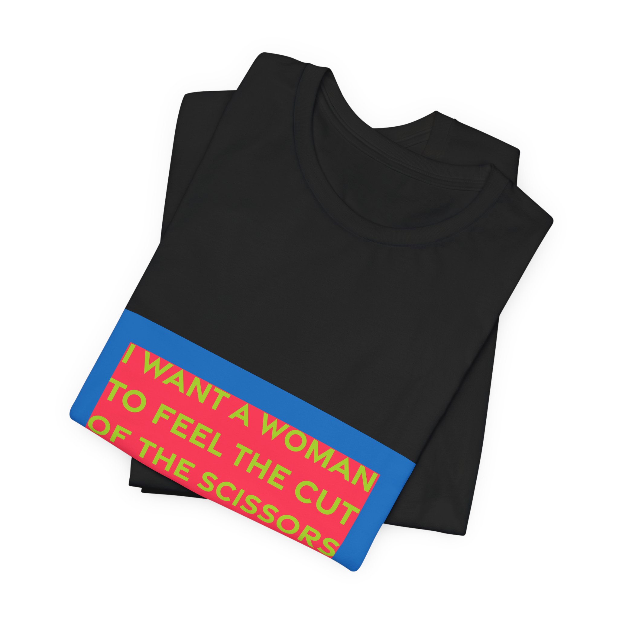 'I Want a Woman to' — Giambattista Valli Quote Tee | RQuéV Black-on-White Statement Shirt — Classic Tee - Image 8