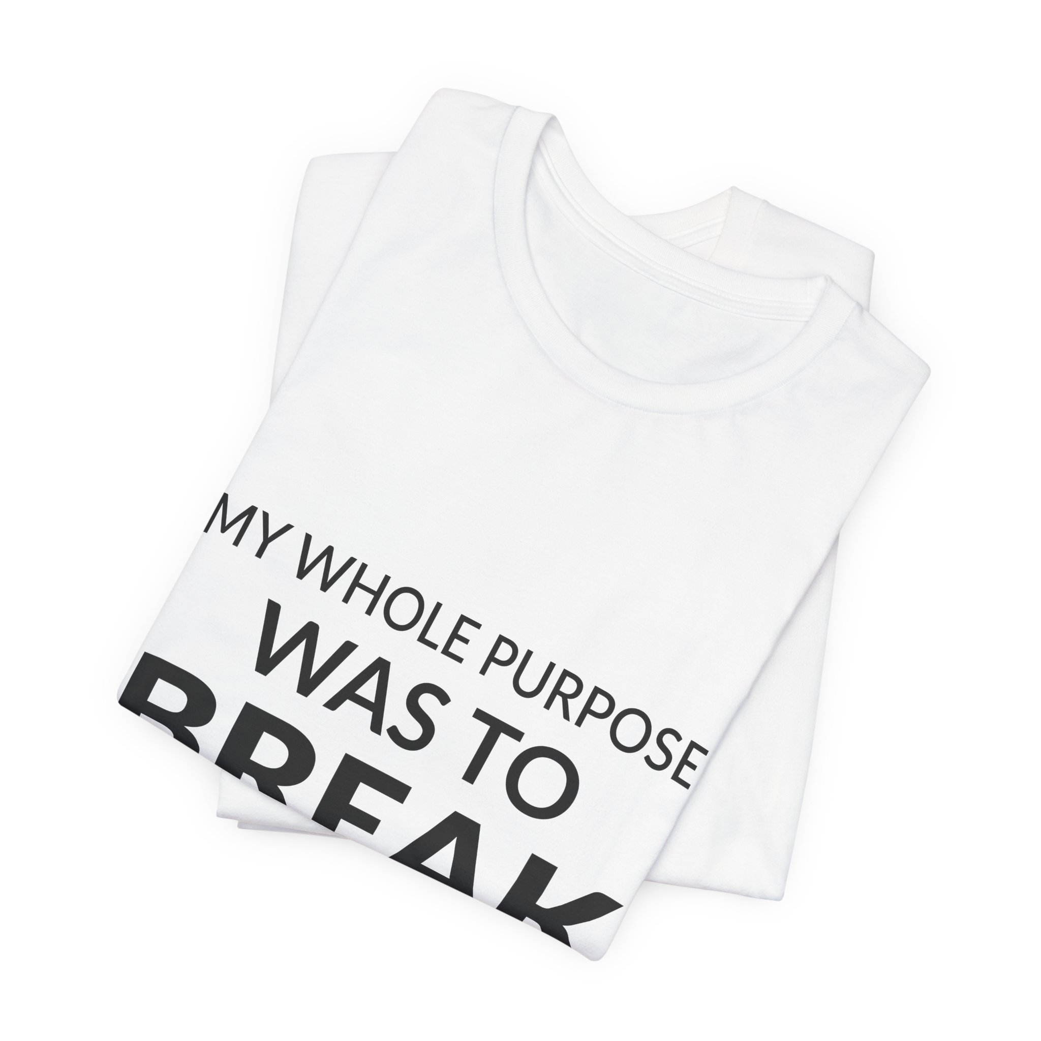 'My Whole Purpose Was to' — Shahzia Sikander Quote Tee | Wear Words Typographic Statement Tee — Classic Tee - Image 8