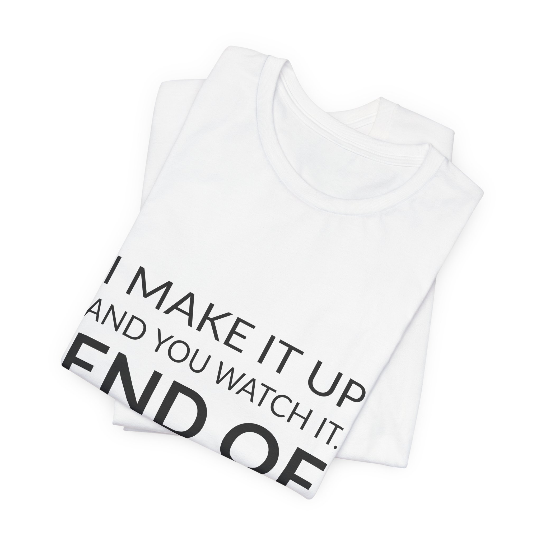 'End of Philosophy' — Mark Morris Quote Tee | Wear Words Black-on-White Literary Tee — Classic Tee - Image 8