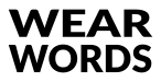 WearWords wordmark header